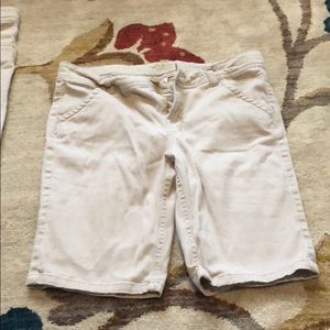 Girls khaki shorts